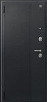 Дверь A-02 черный сатин - капучино 3д DIS007328 фото