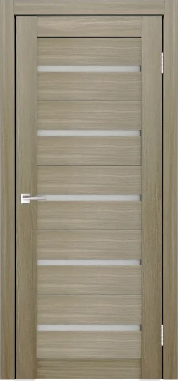 Фото Межкомнатная дверь Легенда X-3 Тон Неаполь Остекление Сатинат белое